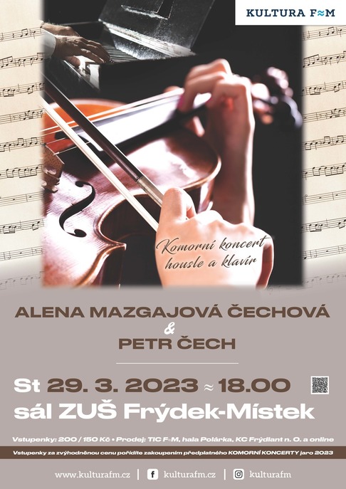 Plakát koncertu 29. března